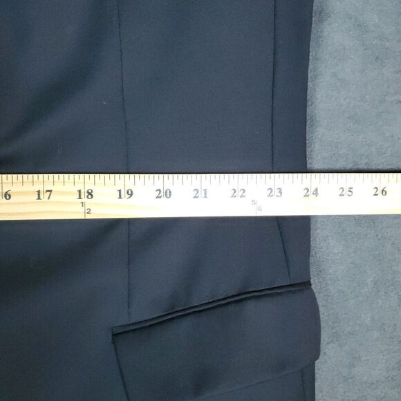 JOE Joseph Abboud Wool Black Dual Vent Blazer Sport Jacket 46R Wool - Picture 11 of 15